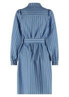 reverse of off figure image of button up dress