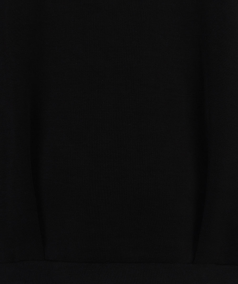 Solid black color swatch